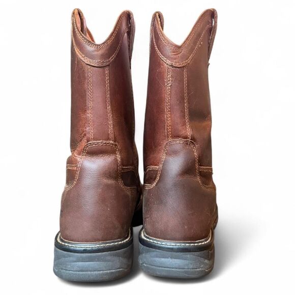Ridgecut Rancher Wellington Work Boots Brown Waterproof Leather Men’s Size 12M main image 7